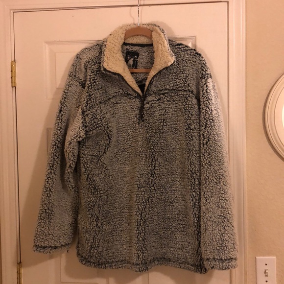 arctic point sherpa pullover